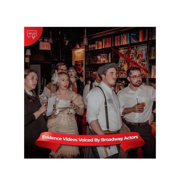 Bullets On Broadway A Flexible Murder Mystery Game New In Package - Picture 6 of 9